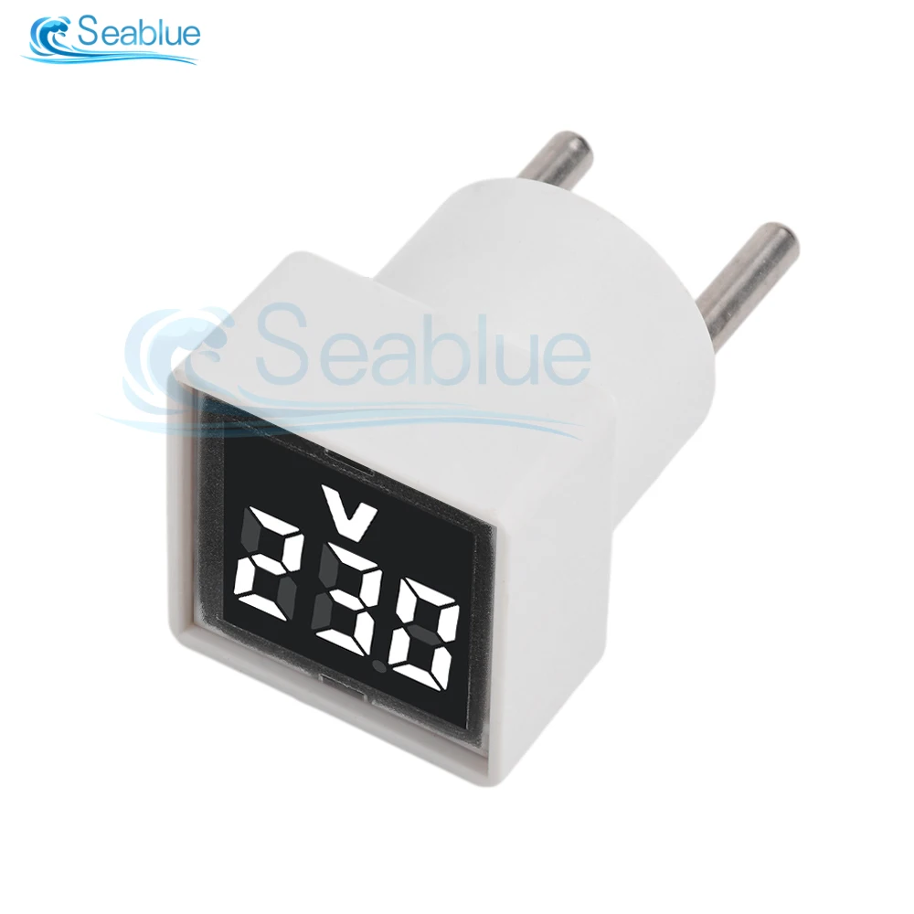 ตัวเลือกสินค้า มินิวอลต์มิเตอร์ LED 220V วัดแรงดันไฟฟ้า AC
