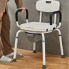Dualuse Bath Chair Commode Toilet Chair for Elderly Disabled,Can Rotate Disabled Mobility Elderly Non-slip Toilet Seat Bath Aids 6