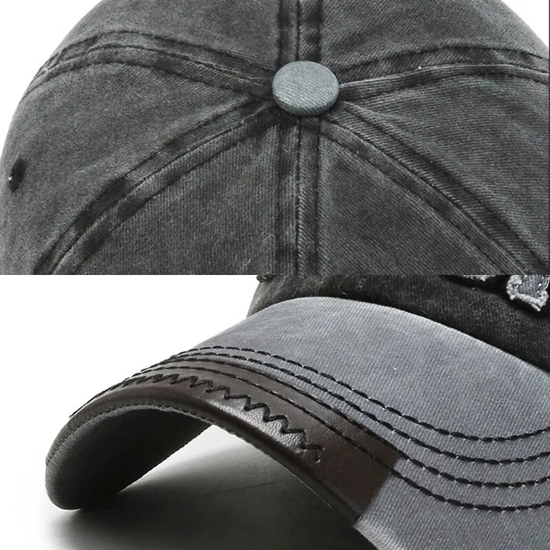 Șepci de baseball cu broderie retro pentru bărbați și femei, din bumbac, reglabile, casual, hip hop, streetwear, de primăvară și vară_voghion.com