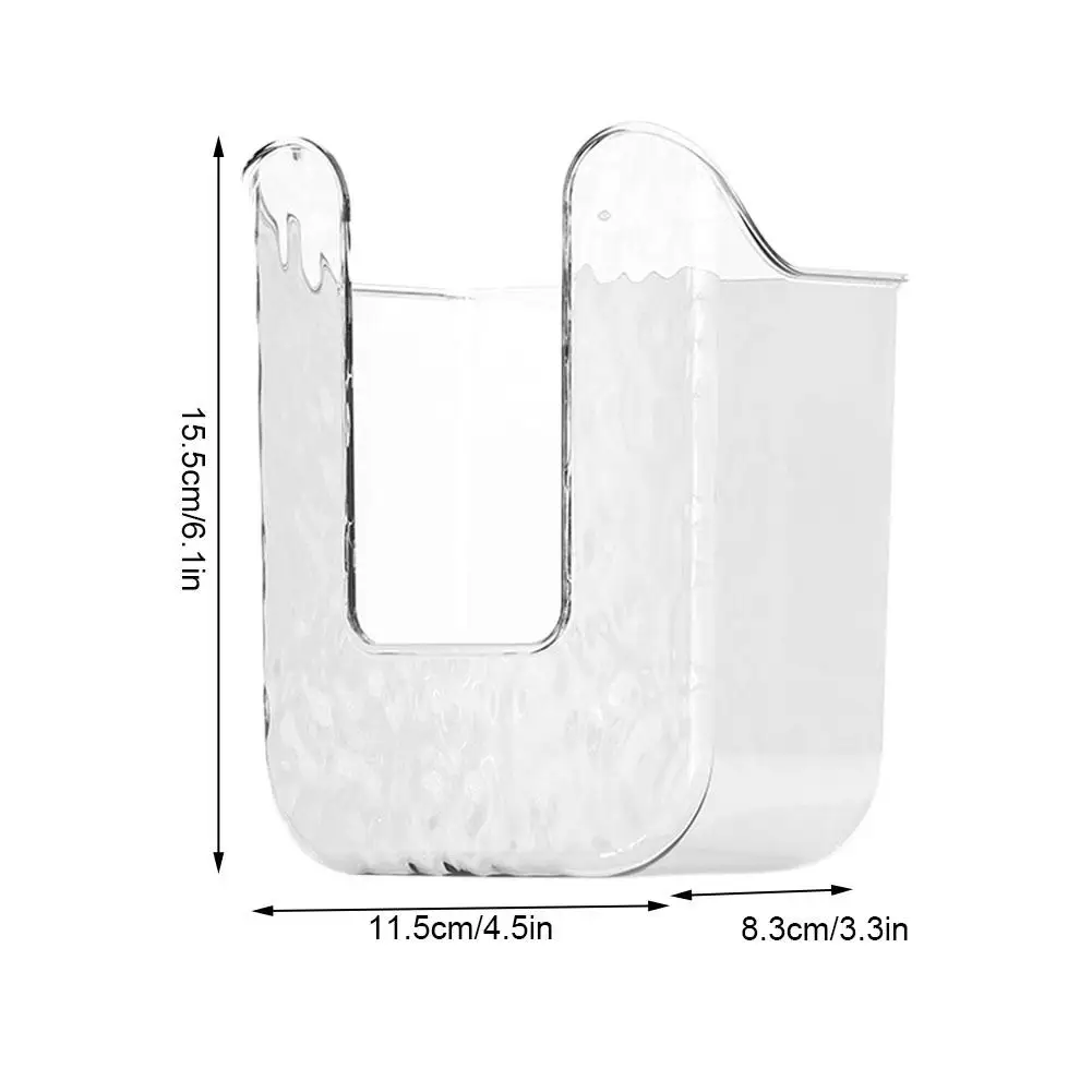 Wall Mounted Tissue Box 1/2PCS for Kitchen Office Napkin Container Baby Wipes Paper Storage