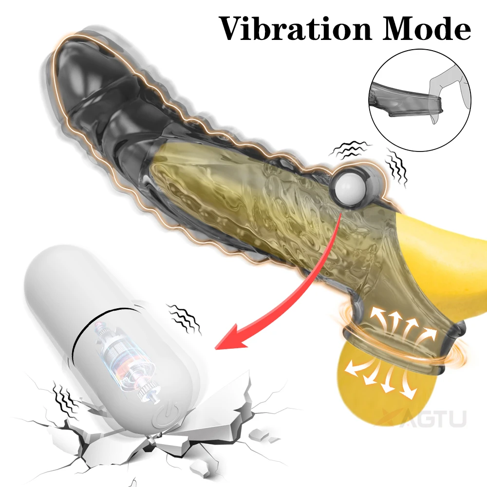 Reusable G Spot Vagina Vibrator Cock Ring Silicone Delay Ejaculation Stronger Erection Clitoris ButtPlug Anal Adult Sex Toys Men
