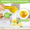 New Manual Lemon Fruit Juicer Easy To Squeeze Manual Juicer Juicer Kitchen Juice Squeezer Kitchen Gadgets  Lemon Squeezer 2