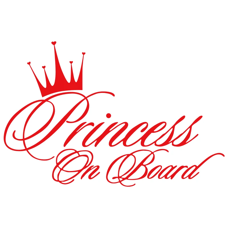 Car stickers HungMieh Car Sticker Girls Princess On Board 16.5*10.9CM Funny Car Decal Vinyl Sticker 3D Styling for Baby Kids Safty car sticker car body stickers