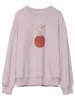 CHIC VEN Women's Sweatshirts Design Casual Round Neck Cartoon Print Loose Female Pullover Spring Autumn 2024 6