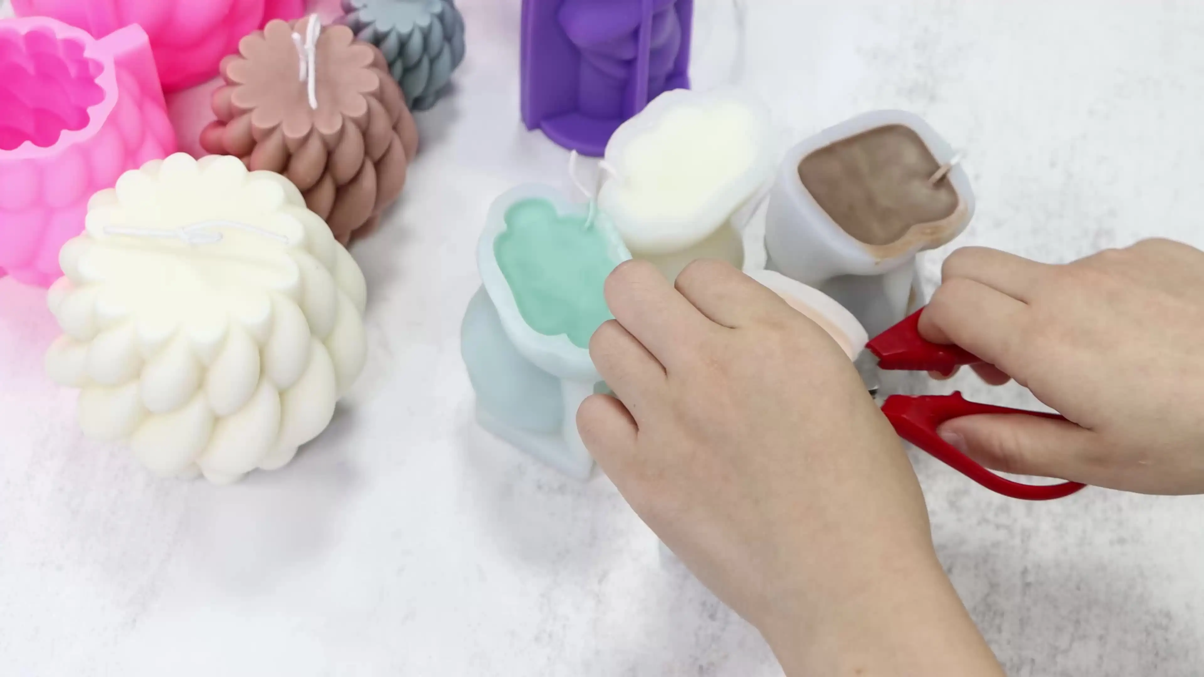 Moule Silicone Cheveux Pour Poupée – Décoration Gâteau Fondant Cheveux Femme
