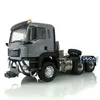 LESU 1/14 6X4 Radio Controlled Metal Chassis Wheels Man Tgs DIY RC Tractor Truck Winch Warning Lights for Tamiyaya Thzh1035 3