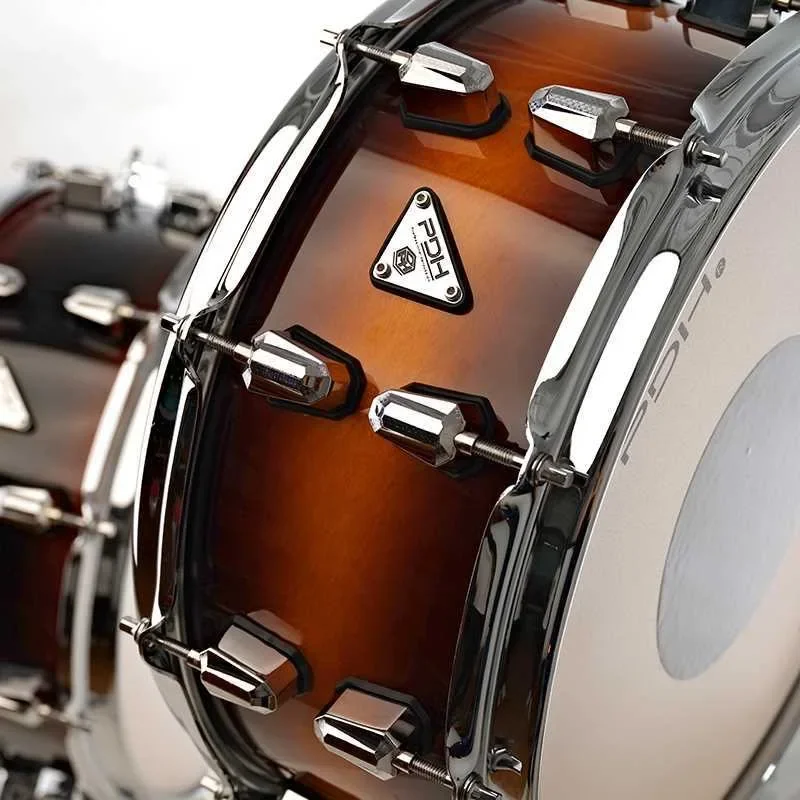 Birch 14 inches Professional Military Drum with Bag Enhanced Circles Percussion Instrument Steel Drums