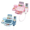 Mini Convenience Store Cashier Electric Pretend Play Kid Toy Children's Simulation Supermarket Cash Register Play House Toys 6