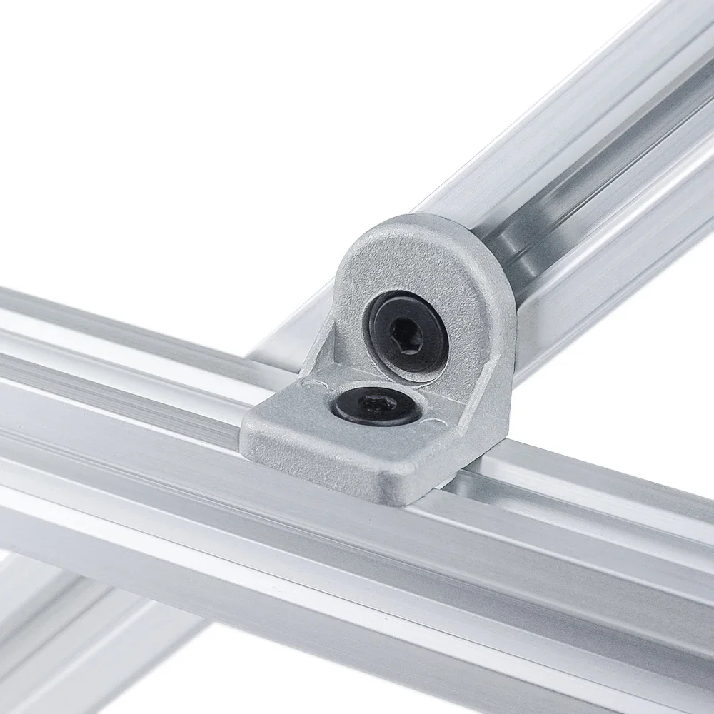Openbuilds Steering Angle Bracket L Type Fittings Connector Connection Joint 10Pcs for 20/30/40 Series Aluminum Profiles,stainless steel angle bracket,angle connector,angle bracket