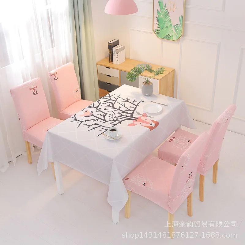 

2023 Waterproof Cloth Coffee Table Table Cloth Simple Home Chair Cover Tablecloth Table Mat