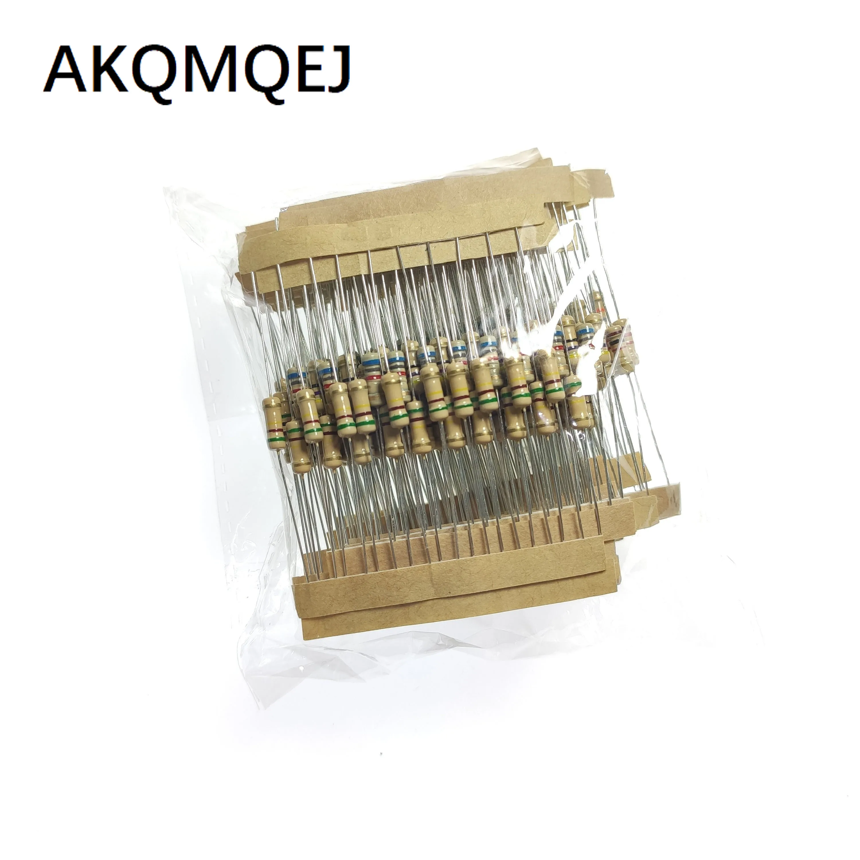 

30 specifications of 1/2W carbon film resistor (1R ohm - 1M ohm) 5%, 10 of each type, 300 PCS in total