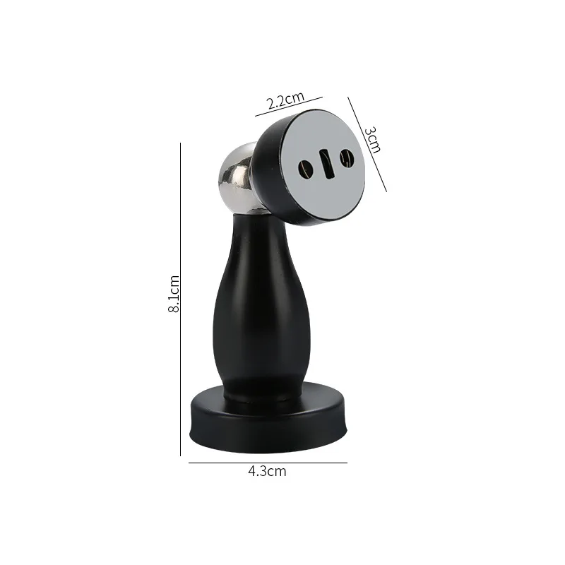 KK&FING Stainless Steel Strong Magnetic Door Door Stopper Mute Touch Anti-collision Stoper Magnetic Stopper