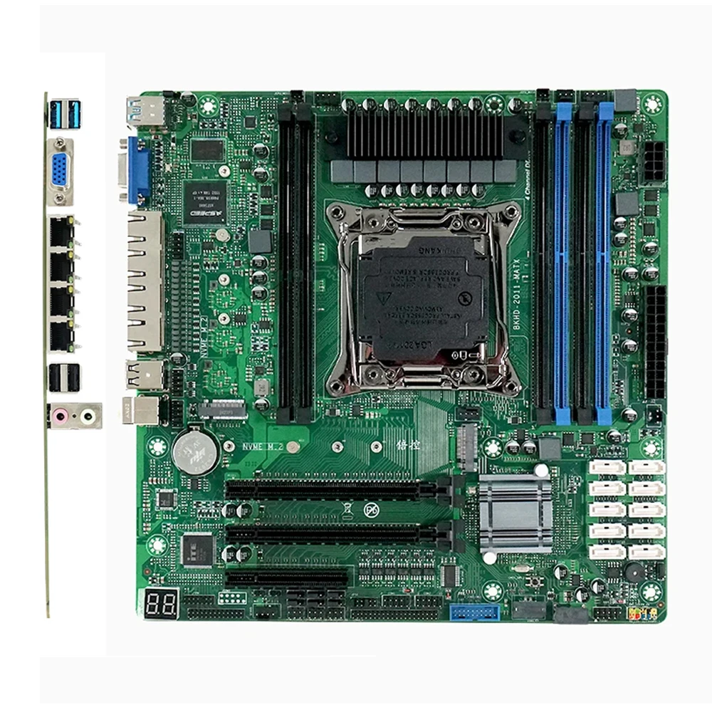C612 Motherboard Kit Xeon E5 V3 V4 Max DDR4 384GB for Servers