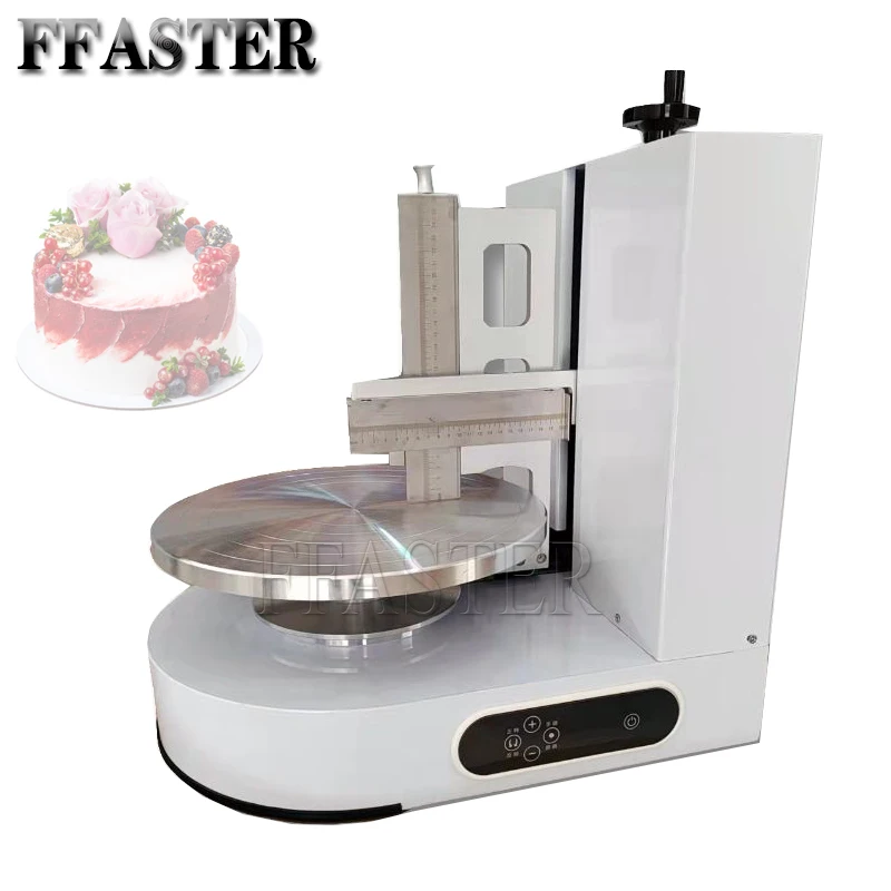 

Automatic Cake Cream Spreading Coating Filling Machine Electric Cake Bread Cream Decoration Spreader Smoothing Machine
