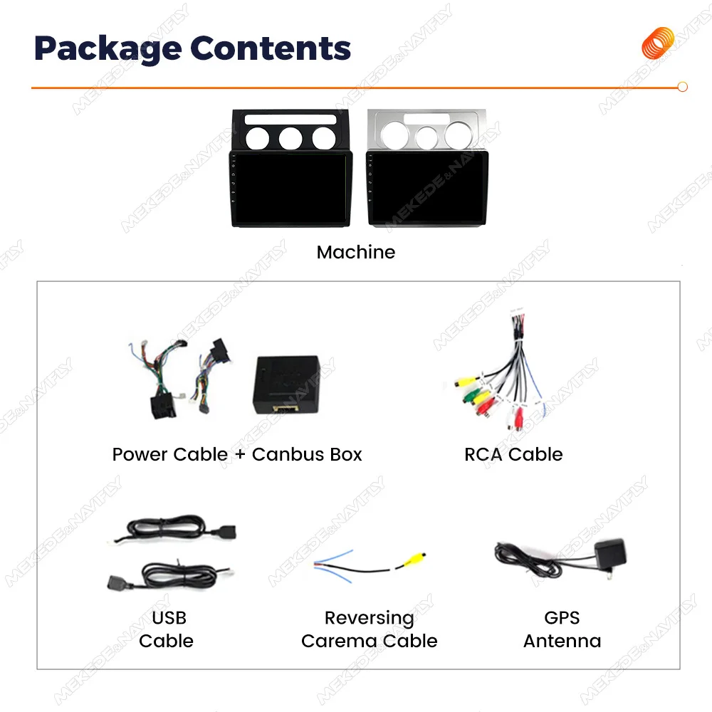 Android 14 For VW Volkswagen Touran 1 2003-2010 Car Wireless Carplay Multimedia Radio Stereo Navigation GPS 2 Din Screen WIFI BT