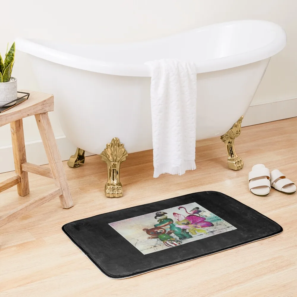 

family vacations Bath Mat Doormat