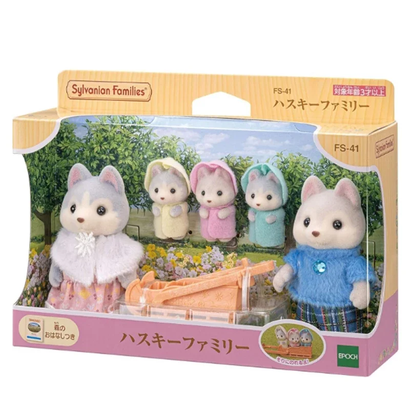 Sylvanian Families Baby Shopping Picnic Set Polar Bear Spooky Surprise Rabbit Twins Ternurines Kawaii Collection Birthday Gift 4