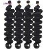 28 30 32 40 Inch Body Wave Human Hair Extensions Brazilian Bundles 100% Virgin Raw Human Hair 3 4 Bundles Hair Weave Extension 1