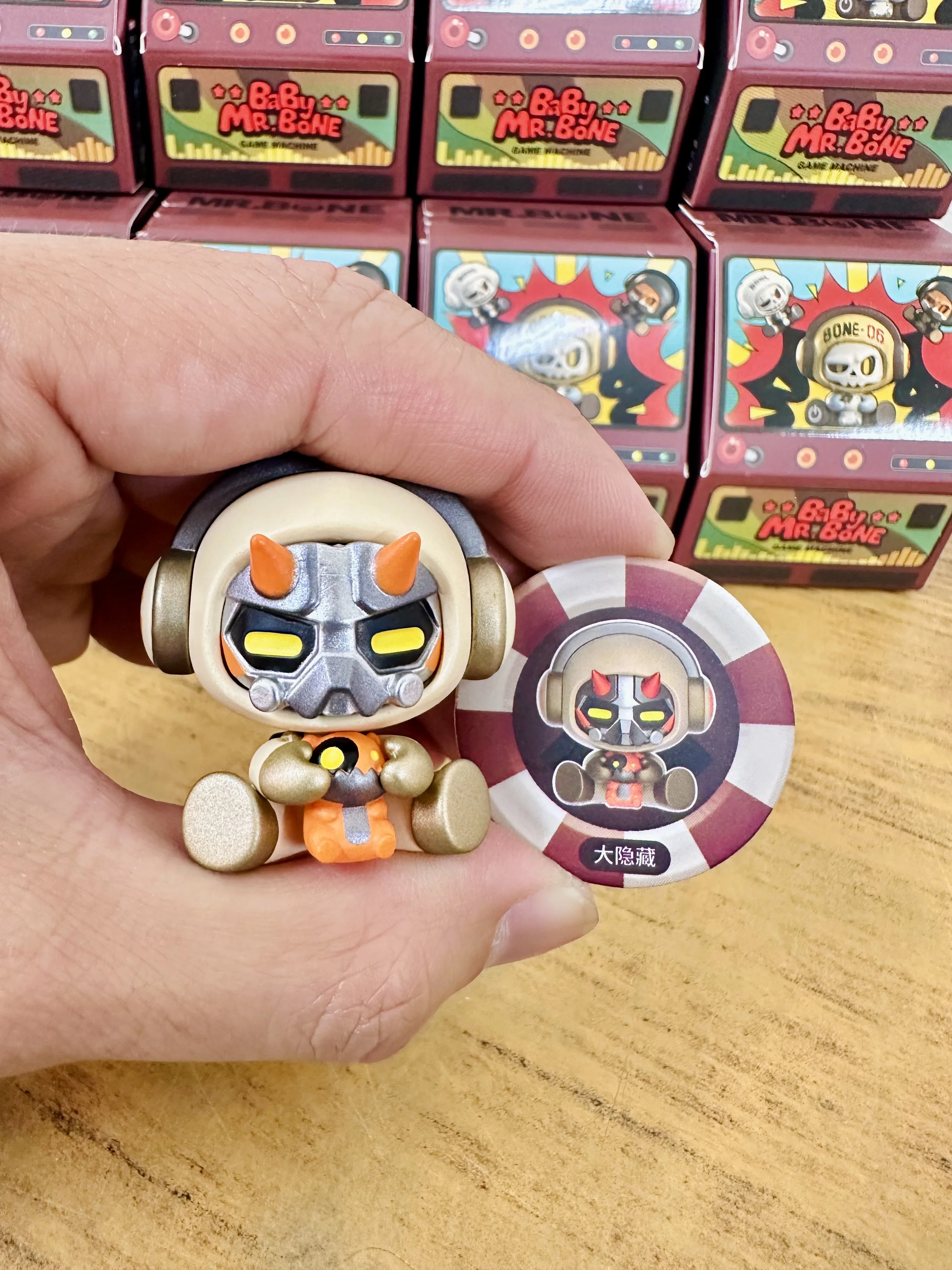 Genuine Mr.Bone Babybone Series Blind Box Cute Mr.Bone Mini