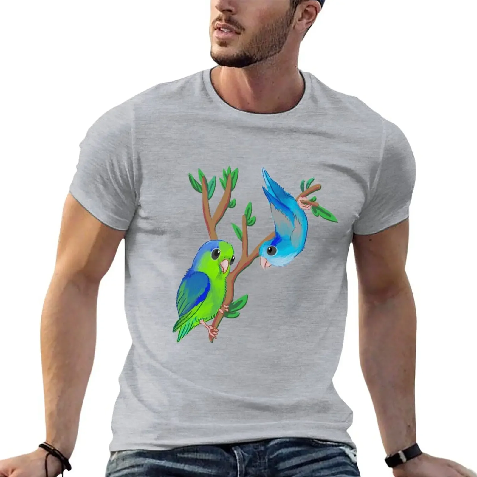 

Pacific parrotlets T-shirt blacks boys whites men t shirts