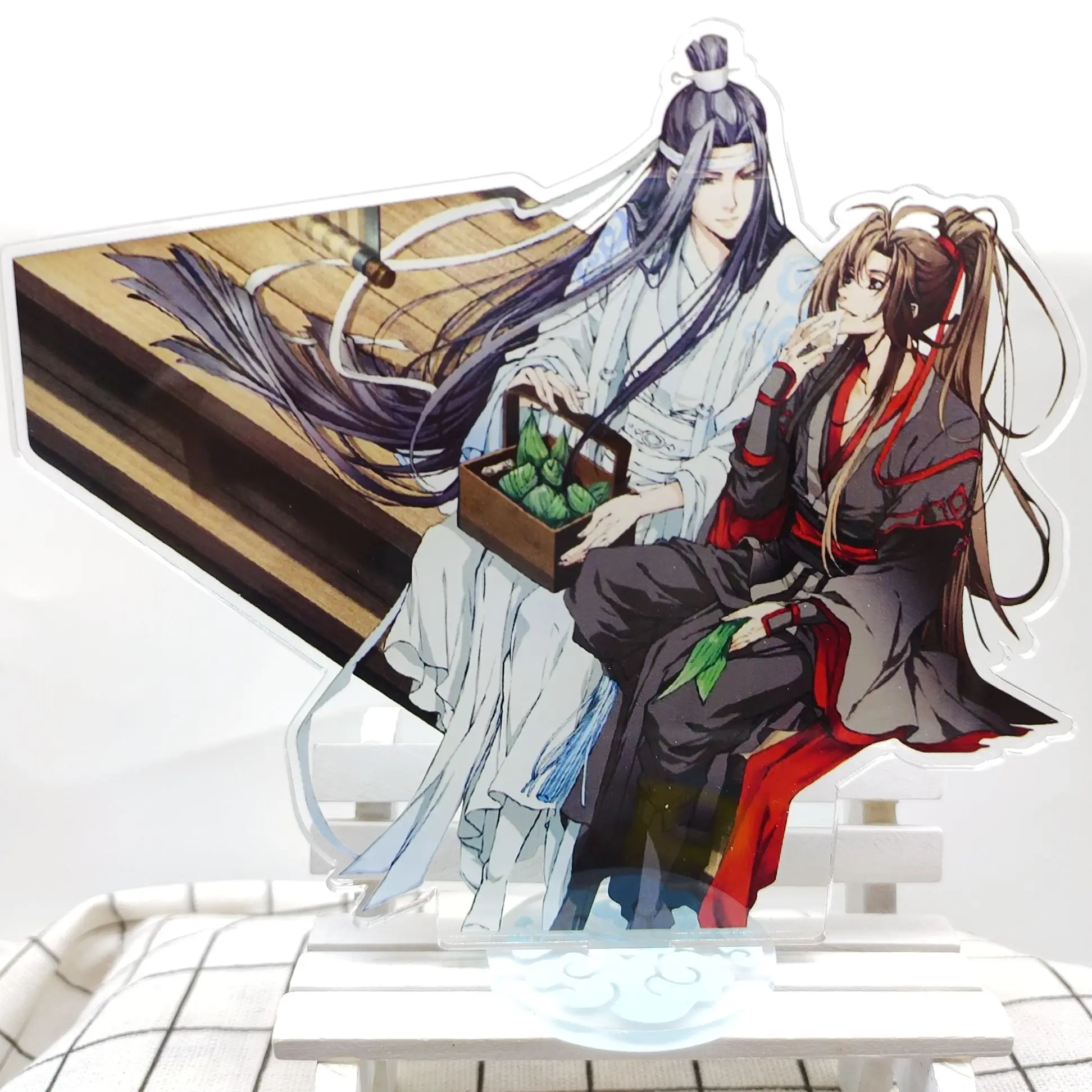 Suporte de acrílico para personagens untamed, placa de modelo mo dao zu shi  bl, série de anime wei wuxian lan wangji, decoração de mesa, brinquedos,  presente - AliExpress