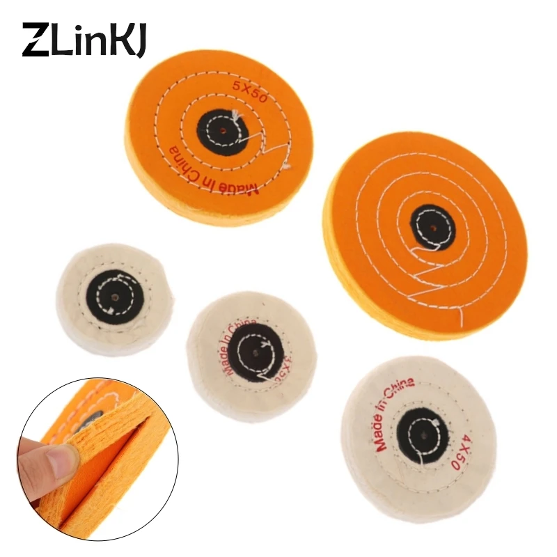 

150mm Cloth Wool Polishing Wheel Buffing Pads Wheel Cleaning Pad Power Angle Bench Grinder Tool Polishing Disc Polisher