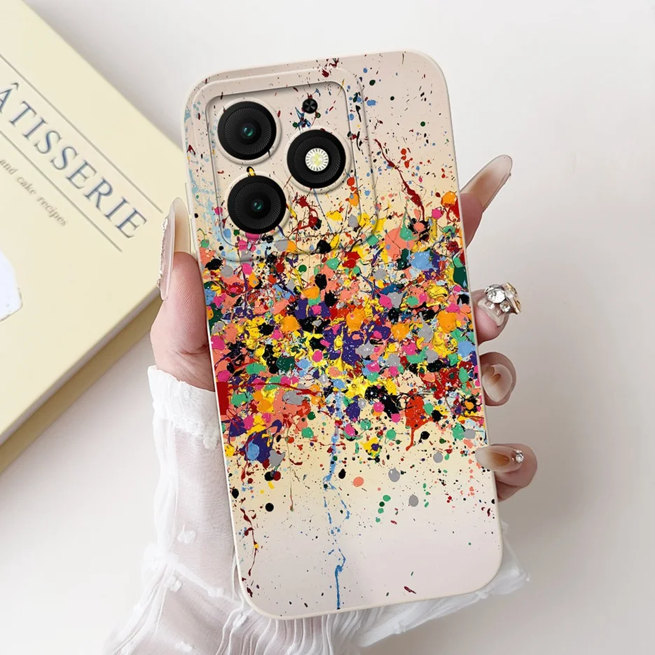 Cute Fashion Cartoon Soft TPU Phone Case - Stylish Protective Back Cover Bumper