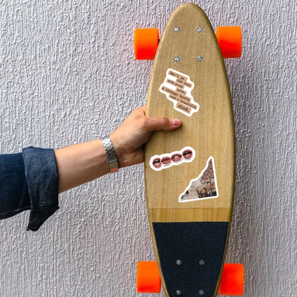 Waterproof PVC Sticker Pack 4–6cm – Random No Repeat Decorative Stickers for Laptop, Ph... - SKU WPSP1044 - UGI Packaging