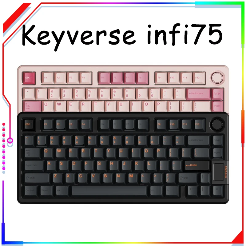 

Клавиатура Механическая Беспроводная игровая, Bluetooth, Rgb