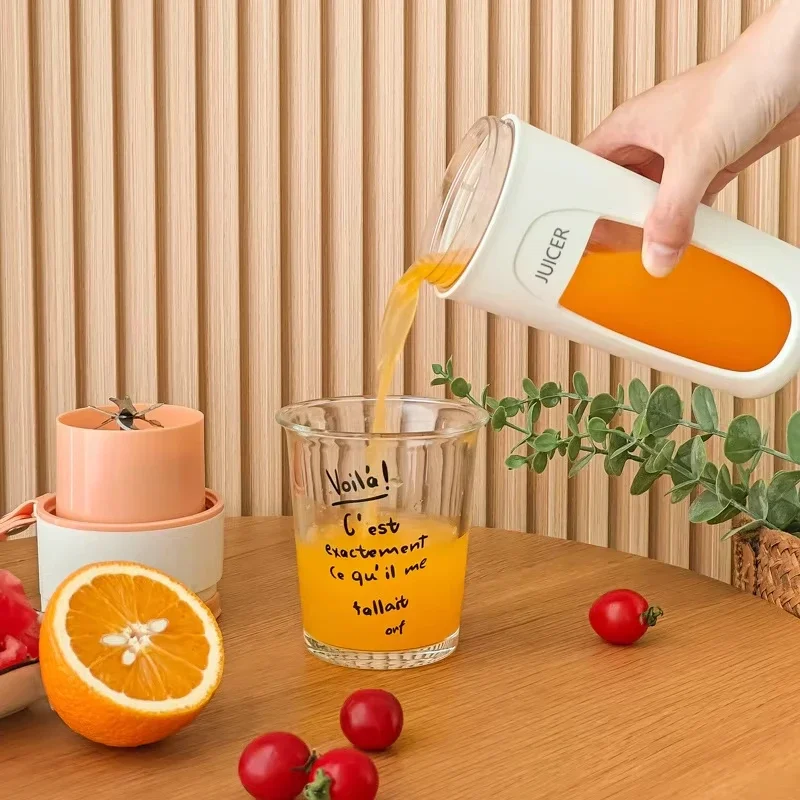 New Portable Juicer Bottle USB Charging High Quality Juice Cup Home Multi-functional Automatic Fruit Blender For Home Kitchen 5