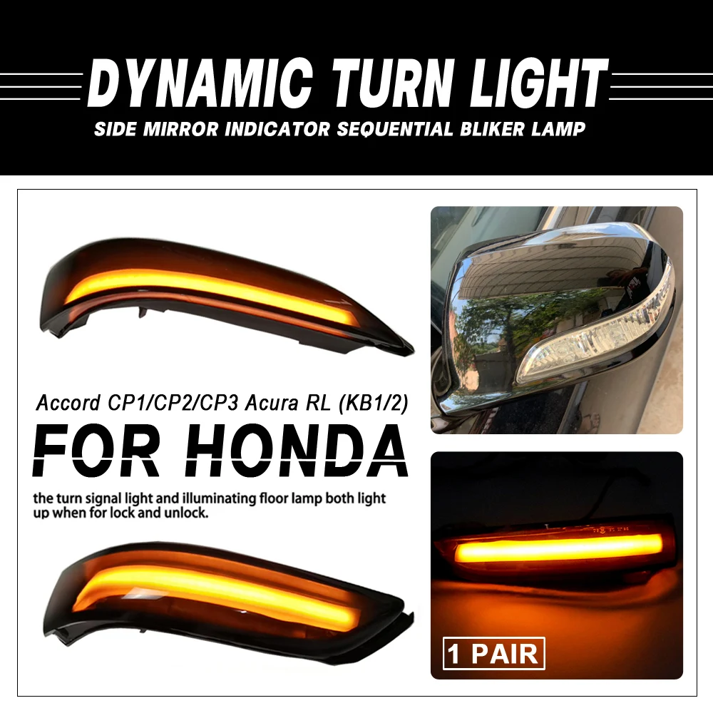 2pcs Dynamic Arrow Blinker Led For Honda 2008 2013 Cp1 Cp2 Cp3 Led Turn