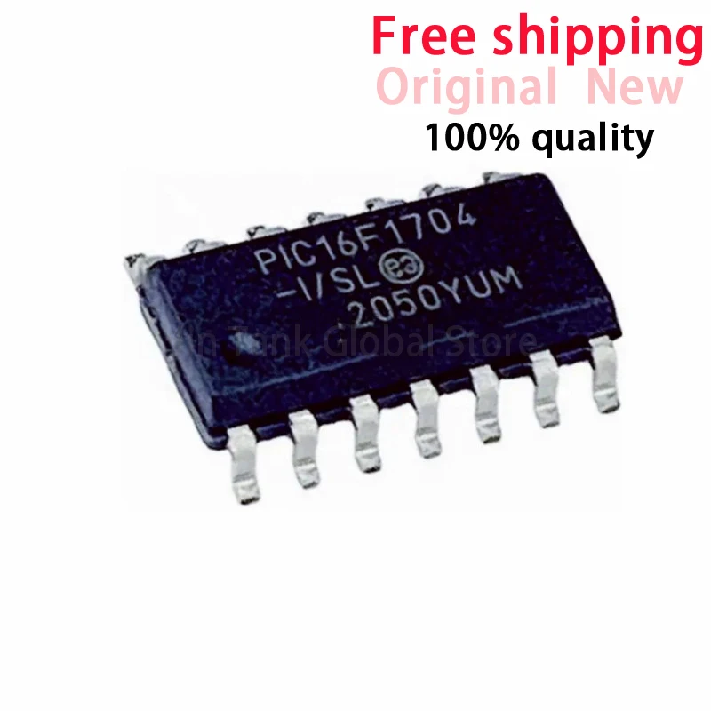 

(10 шт.) 100% новый Φ/SL PIC16F1704 I/SL sop-14 чипсет