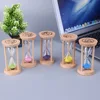 Beech Wooden Sand Clock 3 Minutes Hourglass Sandglass Kids Children Gift Home Suppliers Interior Accessories 3