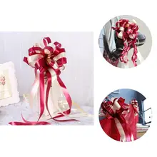 

Beautiful Easy Installation Romantic DIY Pull Flower Ribbon Car Florist DIY Pull Flower Ribbon Car Pull Flower 10Pcs