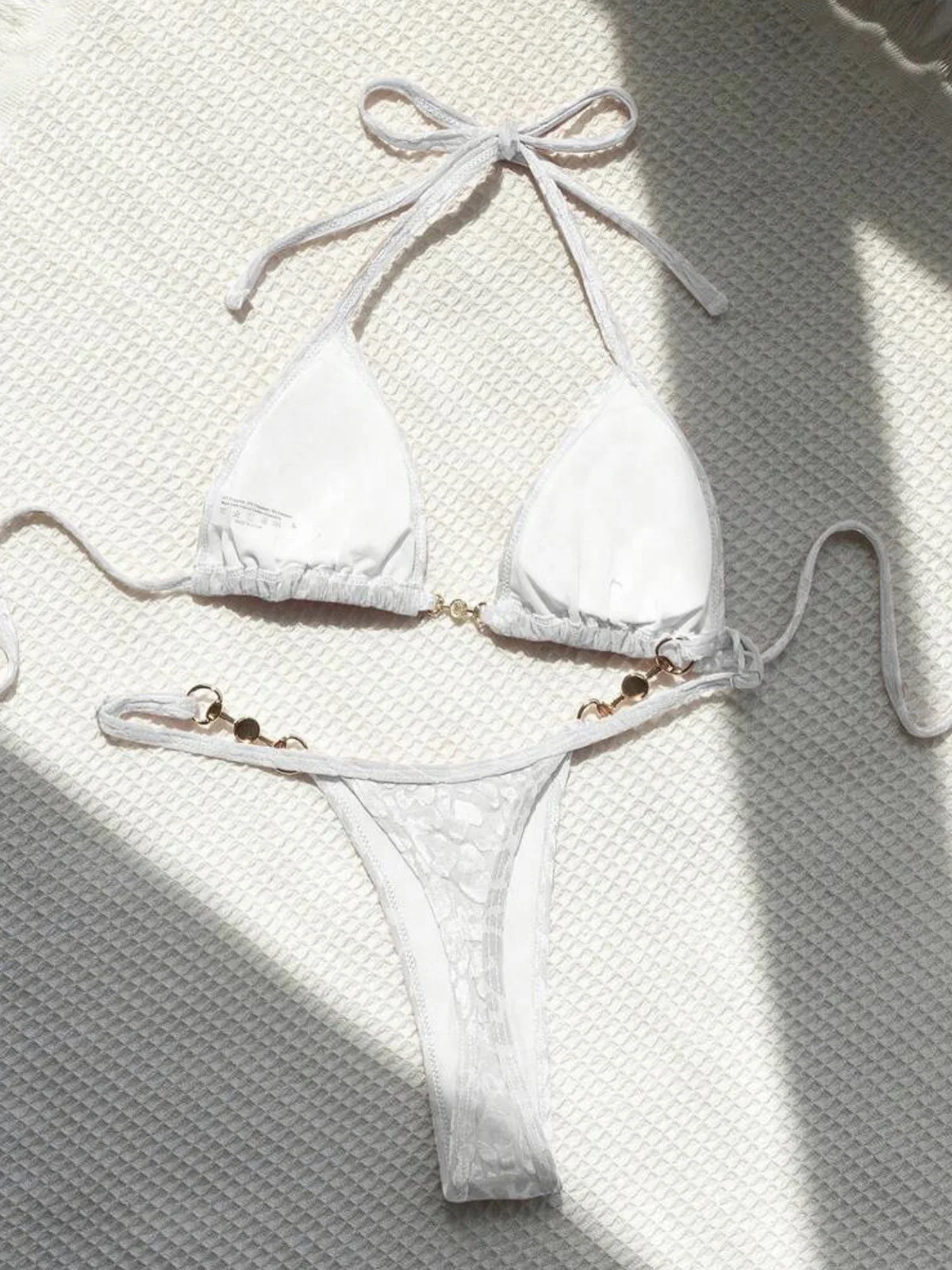 S - XL 레오파드 홀터 미니 마이크로 끈 팬티 비키니 여성 수영복 여성 수영복 투피스 비키니 세트 Bather 수영복 수영 K5207