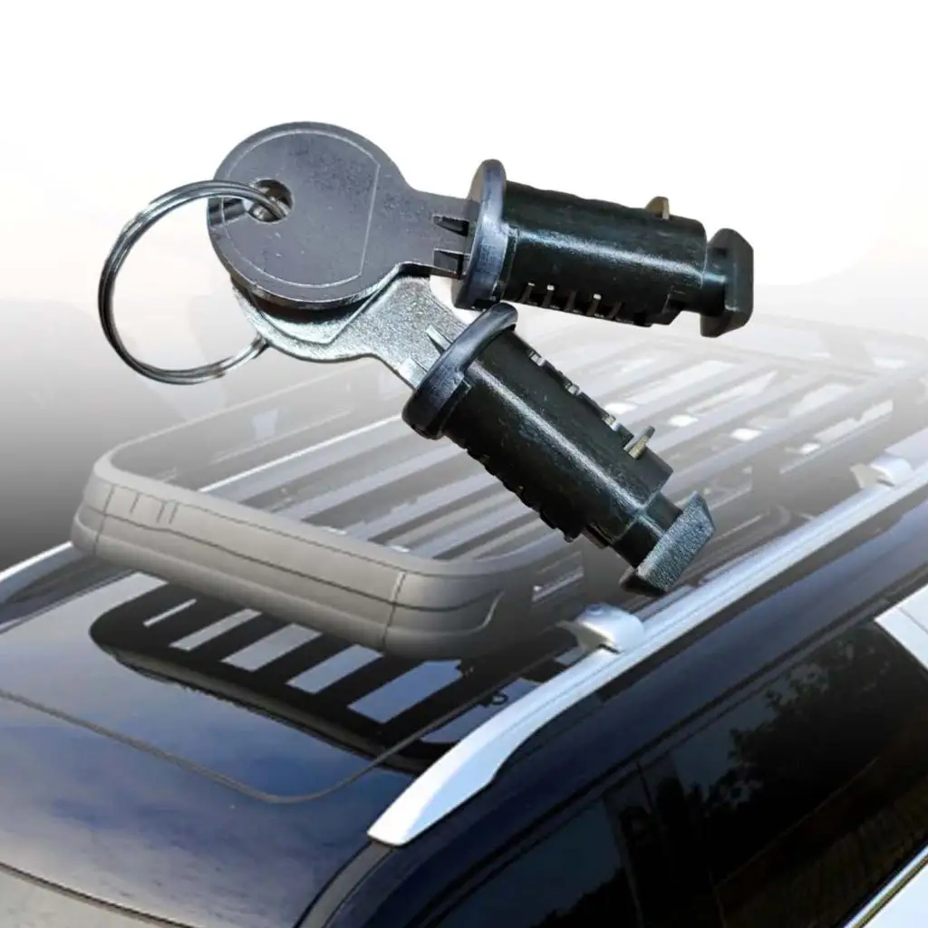 Roof Rack Locks & Keys Accessories Parts Professional Crossbar Locks SUV Crossbar System Car Roof Bars Racks Cargo