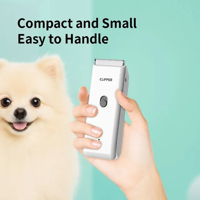 Professional Dog Hair Clipper Waterproof Low Noise Cat Grooming Clipper Mute Wireless Pet Electric Clipper For Cats and Dogs 1