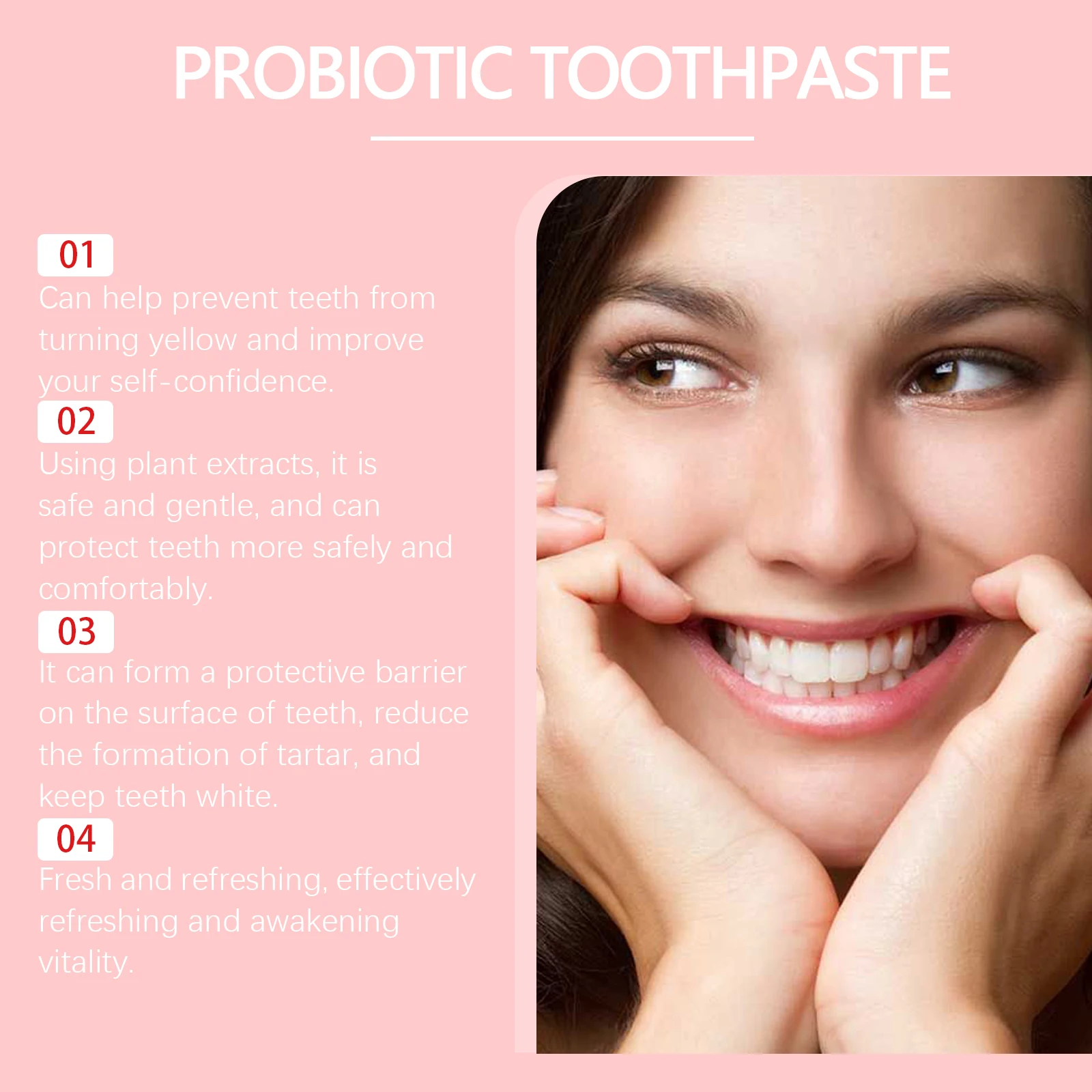 SP10 Probiotic Toothpaste Teeth Yellow Stain Removing Super Brightening Breath Lasting Whitening Teeth Mint Toothpaste Oral Care