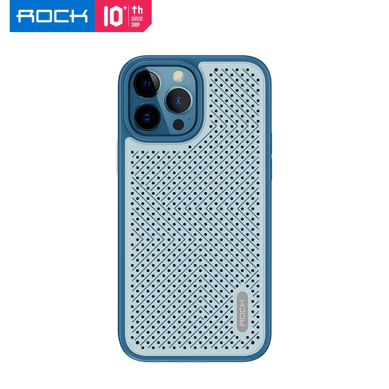 For iPhone 14 Pro Max Case Original Rock Space Graphene Heat Dissipation Low Temperature Phone Cover for iPhone 14 Plus