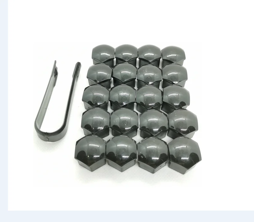 Universal Car Styling Wheel Nut Hub Screw Cover - 17/19/21mm Sizes
