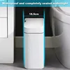 NEW Smart home Kitchen trash can 15L bathroom non-touch smart trash can toilet smart trash can waste trash can smart trash can 4