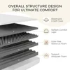 12 inch full size memory foam mattress for decompression and sports isolation, plush full size mattress 5