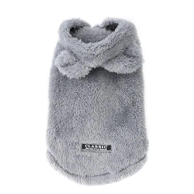 Autumn Winter Cat Clothes Soft Warm Cute Kitten Sweater Pet Fleece Costume For Small Medium Dogs Cats Kitty Sphynx Hoodies Coat 2