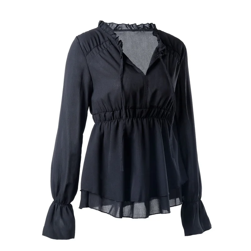 Рисунок 5 - Женская шифоновая рубашка с V-образным