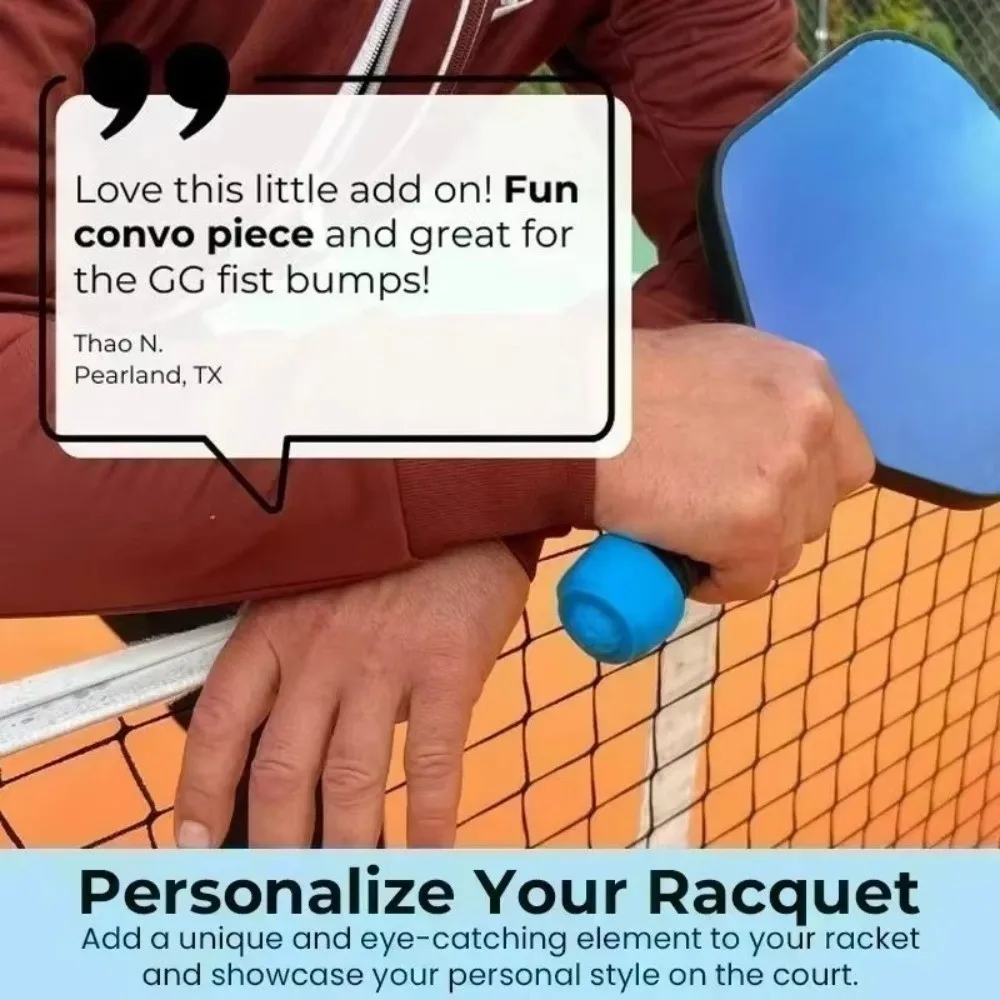 Pickleball Paddle End Caps 3