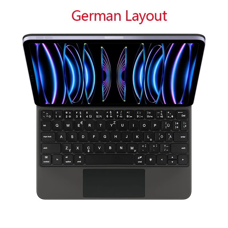 teclado mágico para novo ipad pro gen geração pro caso
