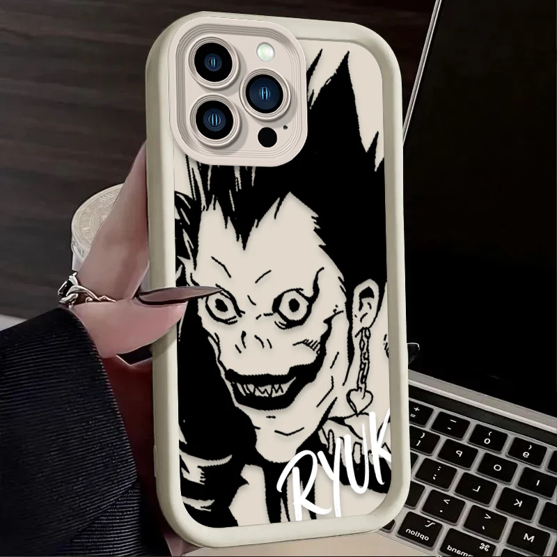 Death Note L & Misa Soft TPU Phone Case - Anime Character Design