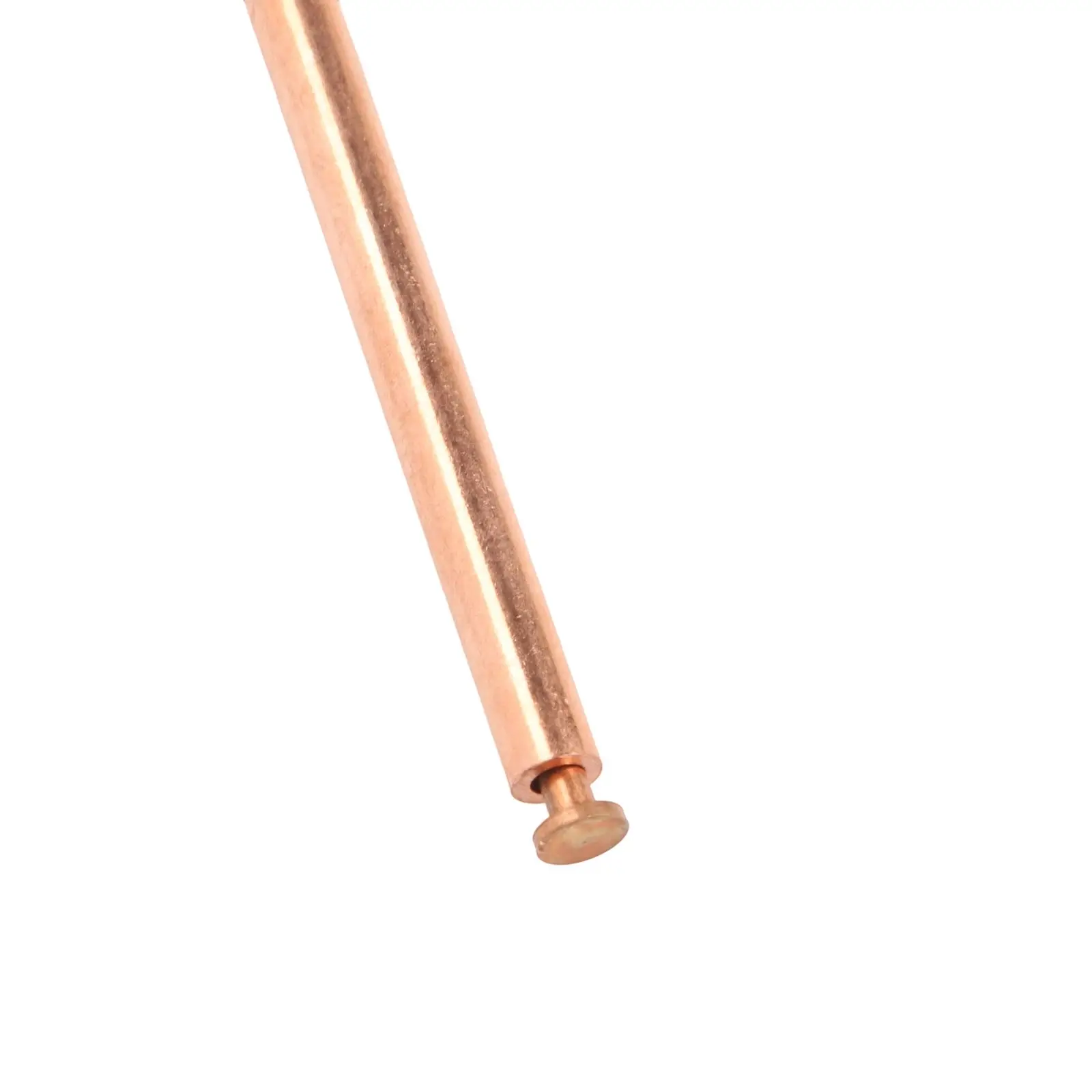 2pcs 99.9% Copper Dowsing Rod Psychic And Divination Copper Pendulum Kit Portable Dragon Seeking Detachable Tool