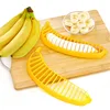 Ham Banana Slicer Cutter Eco-friendly Kitchen Tools Plastic Vegetable Fruit Slicers Cutter Cucumber Sala Shredders Cooking Tools 4
