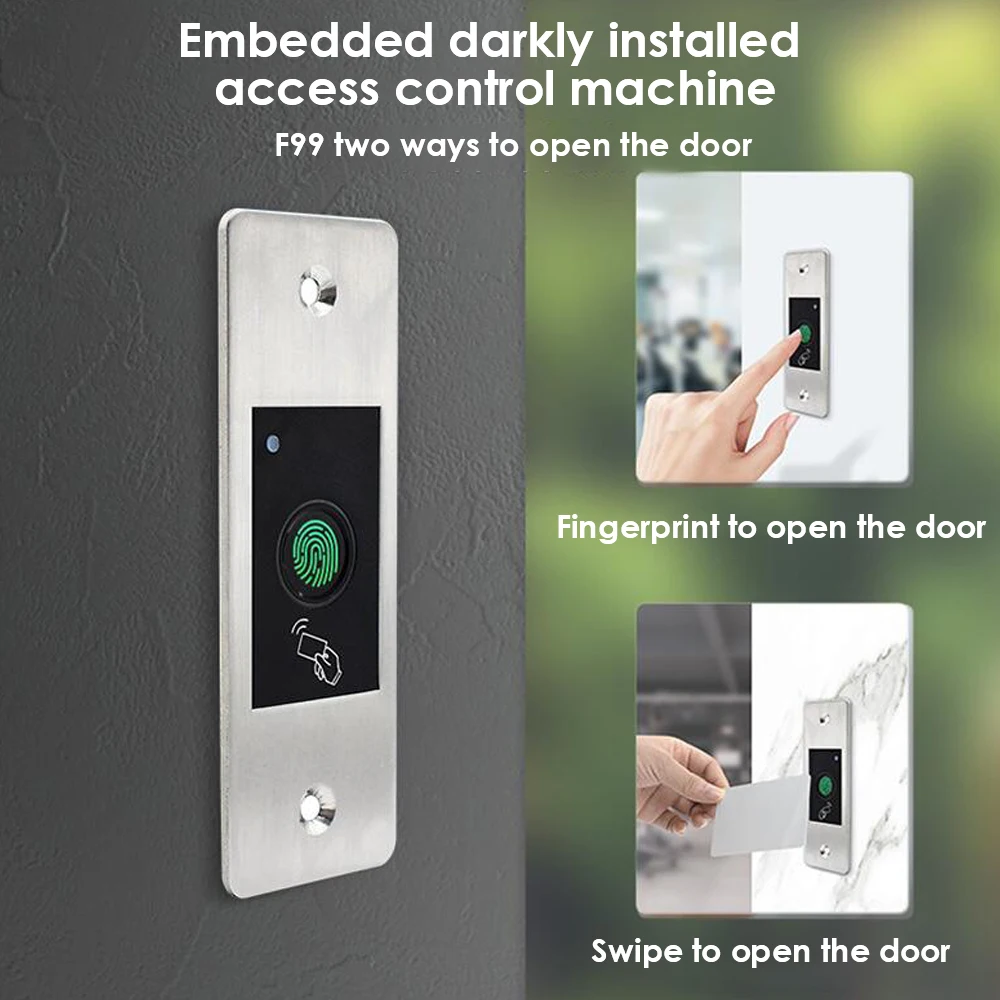 RFID Tür-Zugangskontrollsystem – IP65 Wasserdichte Tastatur Mit Schließschloss & 10 Keyfobs